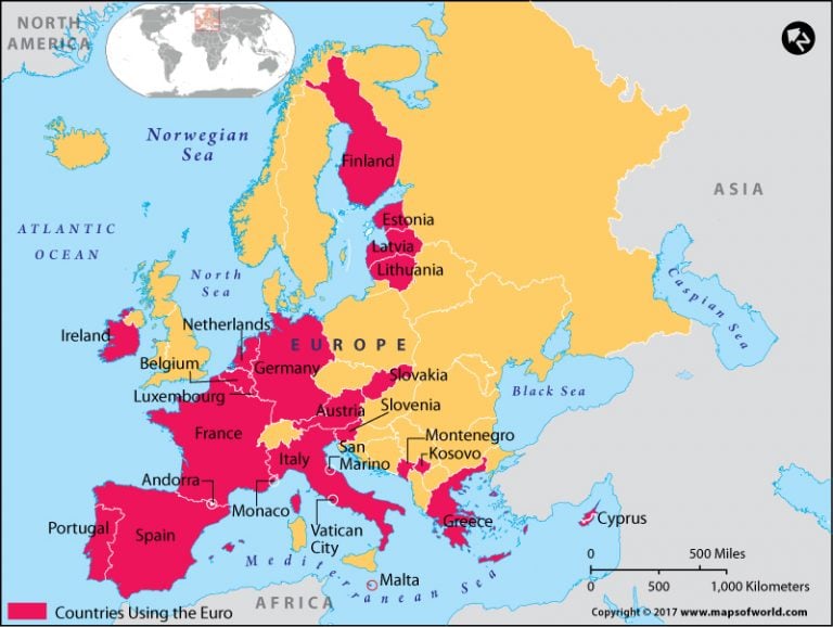 What Countries use the Euro?