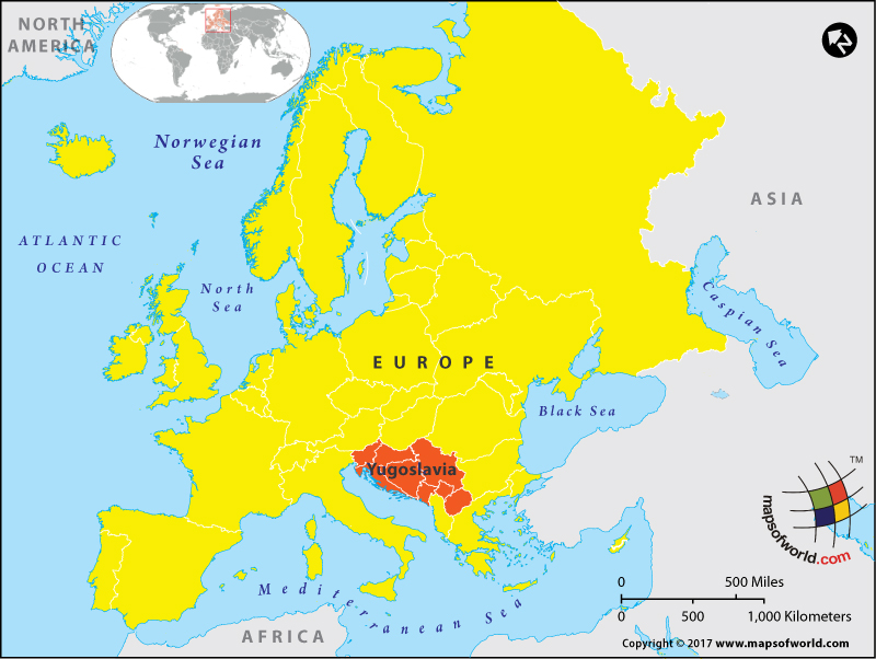 Where is Yugoslavia located? | Where is Yugoslavia?