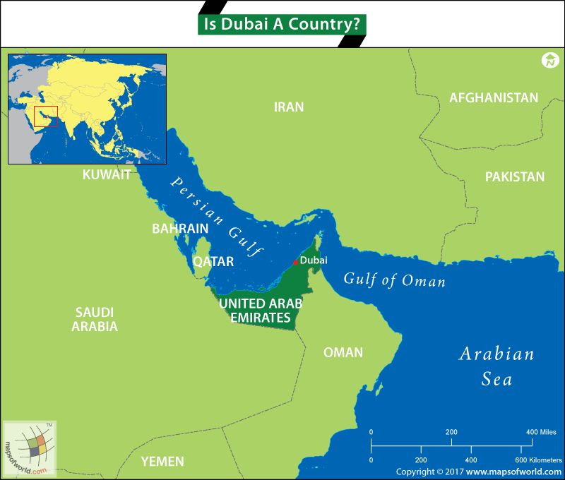 Is Dubai a country? - No