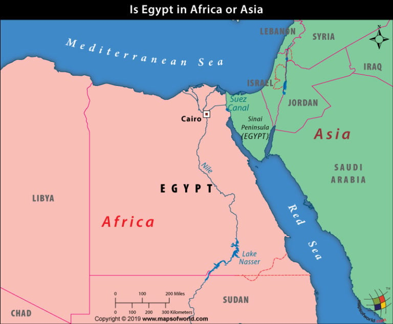 Is Egypt In Africa Or Asia What Continent In Egypt Is
