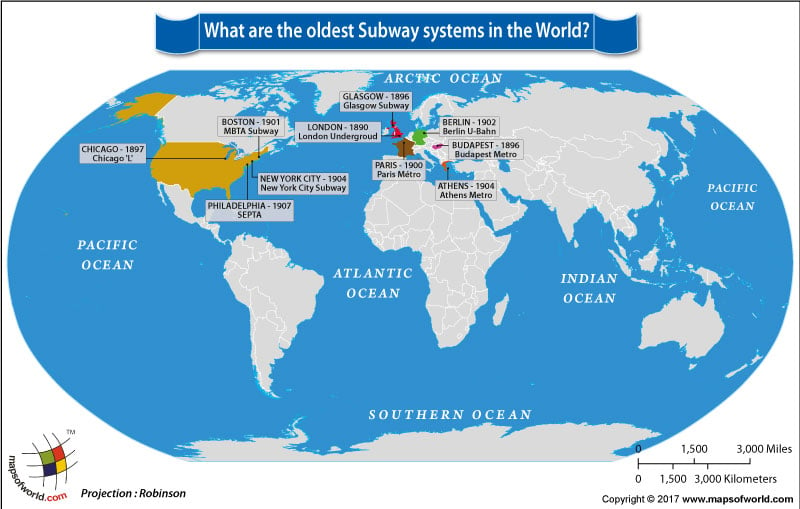 What are the Oldest Subway Systems in the World?