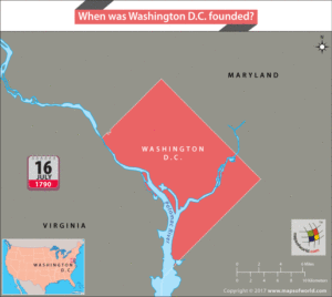 When was Washington DC founded?