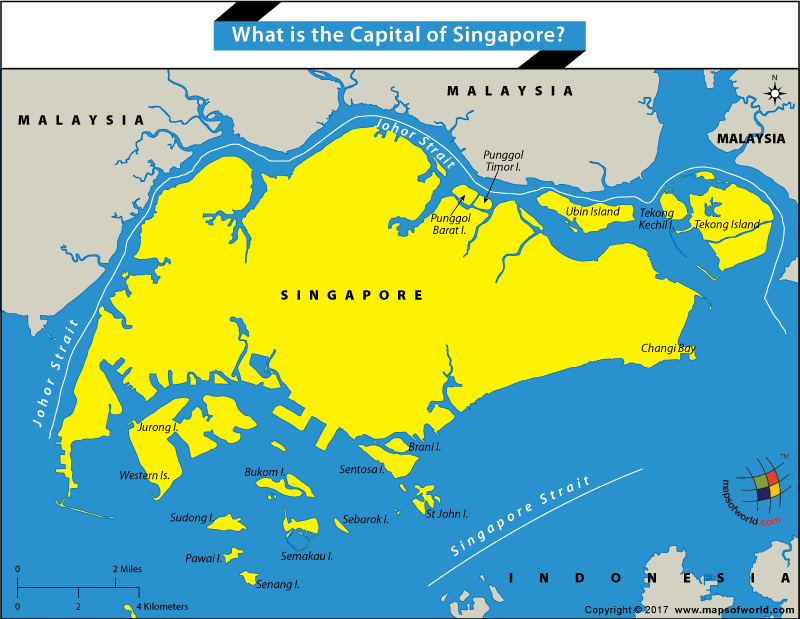 singapore capital map