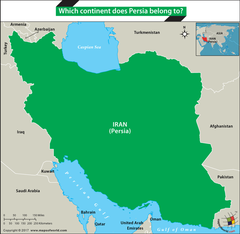 Persia On World Map Which Continent does Persia belong to?   Answers