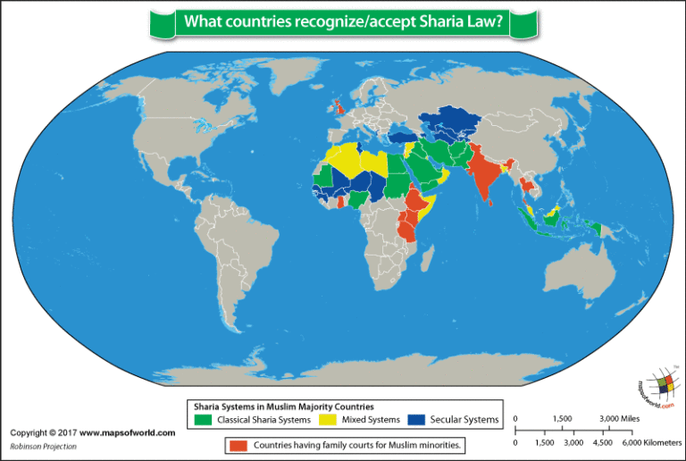 Countries that recognize sharia law - Answers