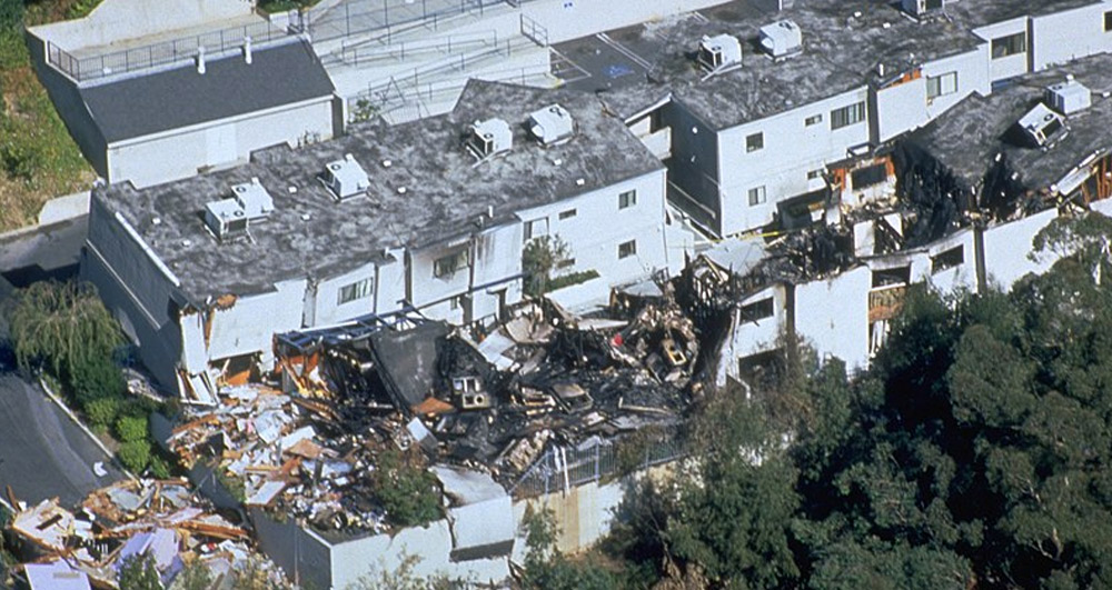 Image of Destruction by Earthquake in California