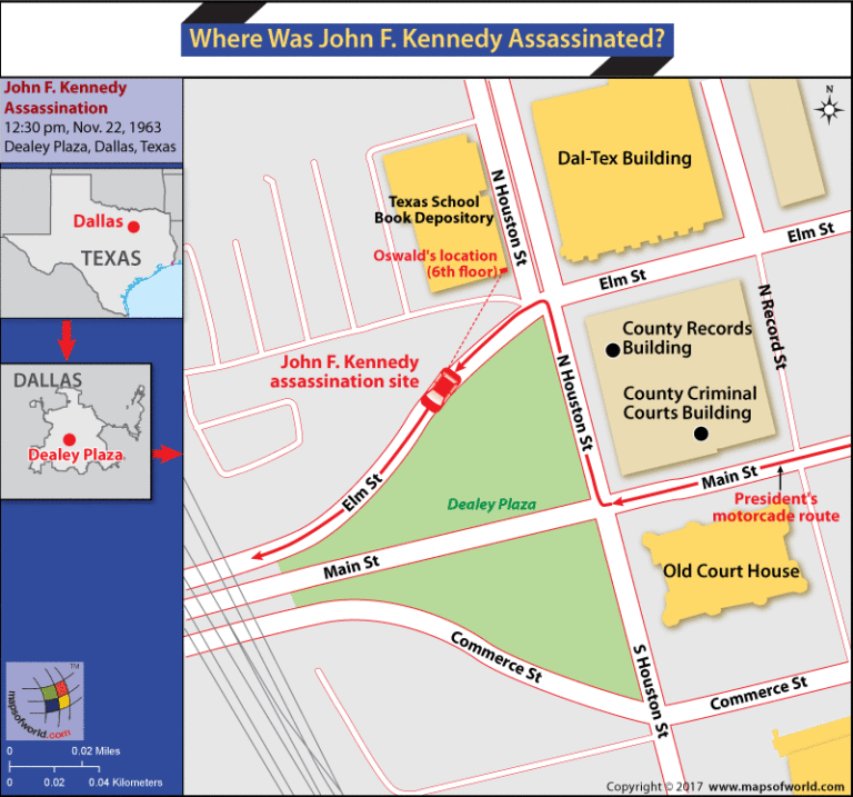 Location Map Of Jfk Assassination 768x717 