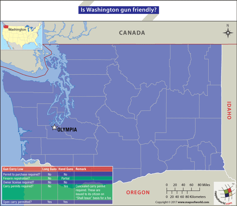 Is Washington gun friendly? Answers