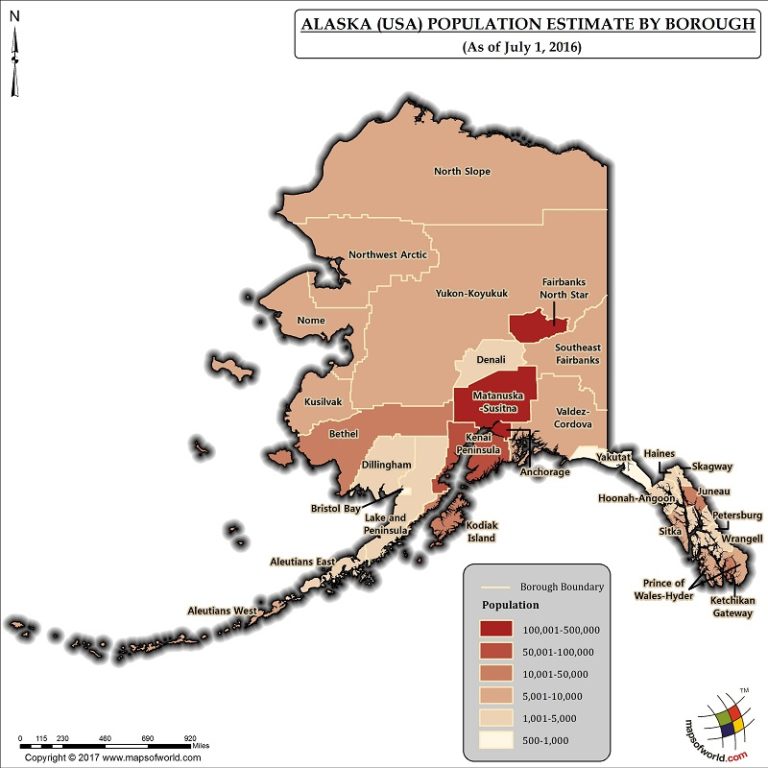 What is the Population of Alaska - Answers