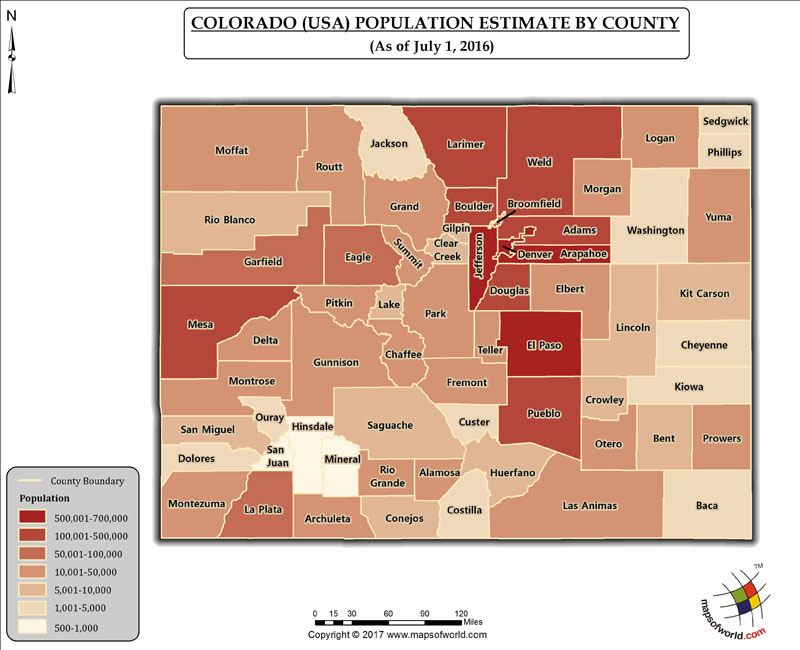 What is the Population of Colorado Answers