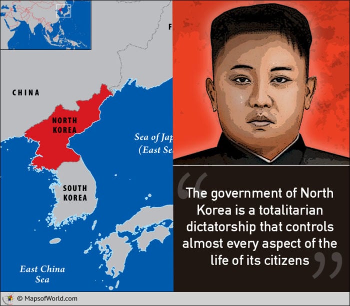 The Democratic People’s Republic Of Korea, Known More Commonly As North Korea, Is A Dictatorship