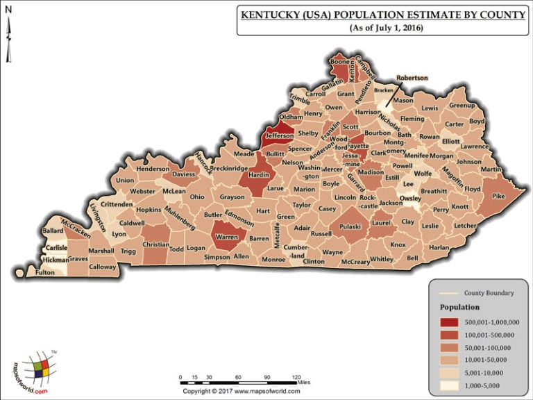 What is the Population of Kentucky - Answers