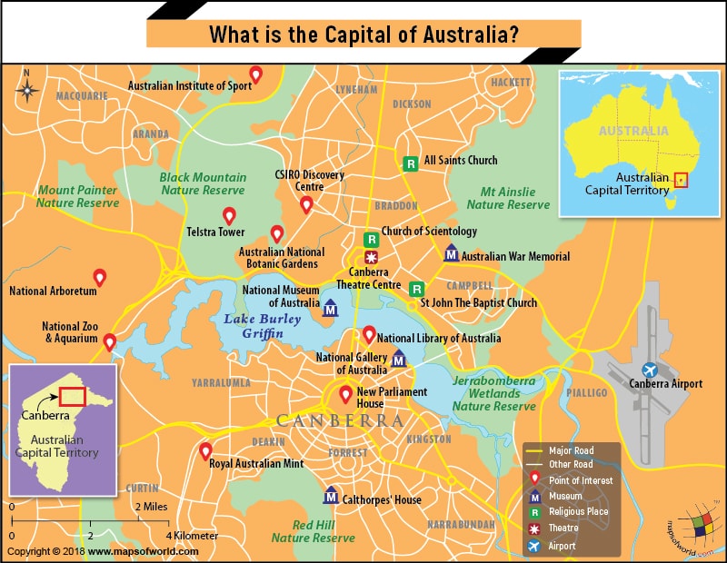 What is the Capital of Australia? - Canberra