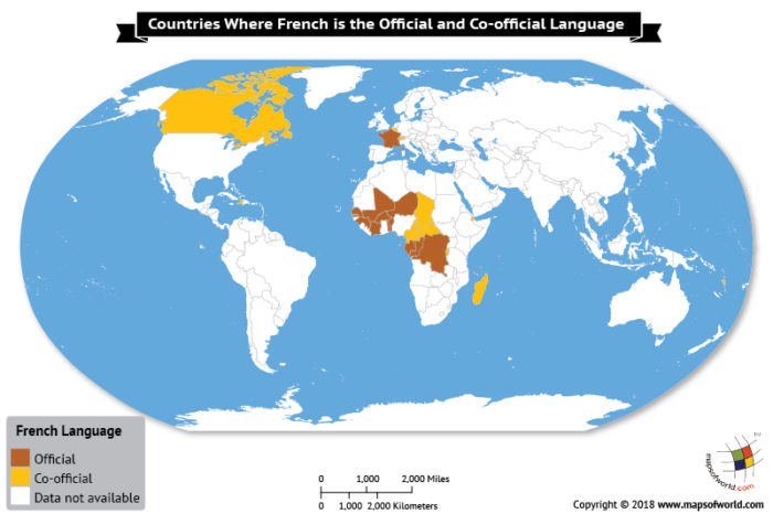 Where Is French An Official Language Answers