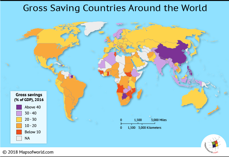 What are the World's top saving countries? - Answers