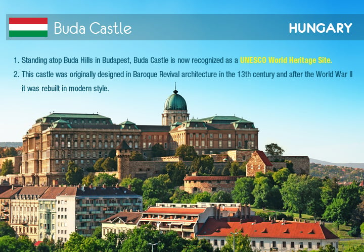 Infographic depicts Buda Castle