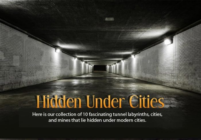 Areas which lie under the modern cities