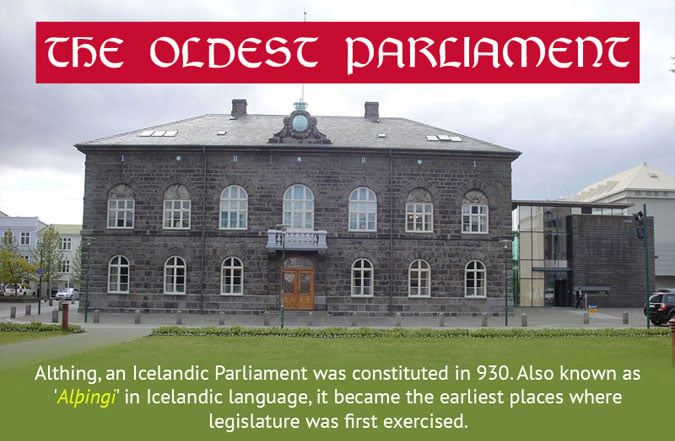 Althing was the Icelandic Parliament which was constituted in 930