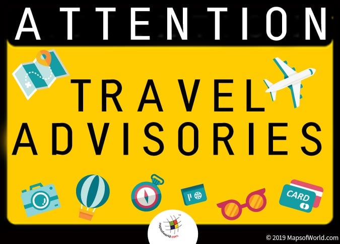 travel advisories now
