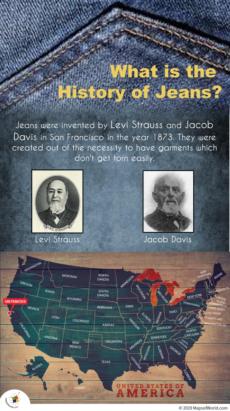 Jeans were Invented in the Year 1873