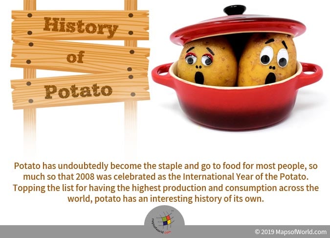 Potato has the Highest Production and Consumption across the World