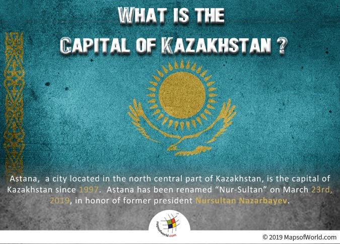 Capital of Kazakhstan – Nur-Sultan