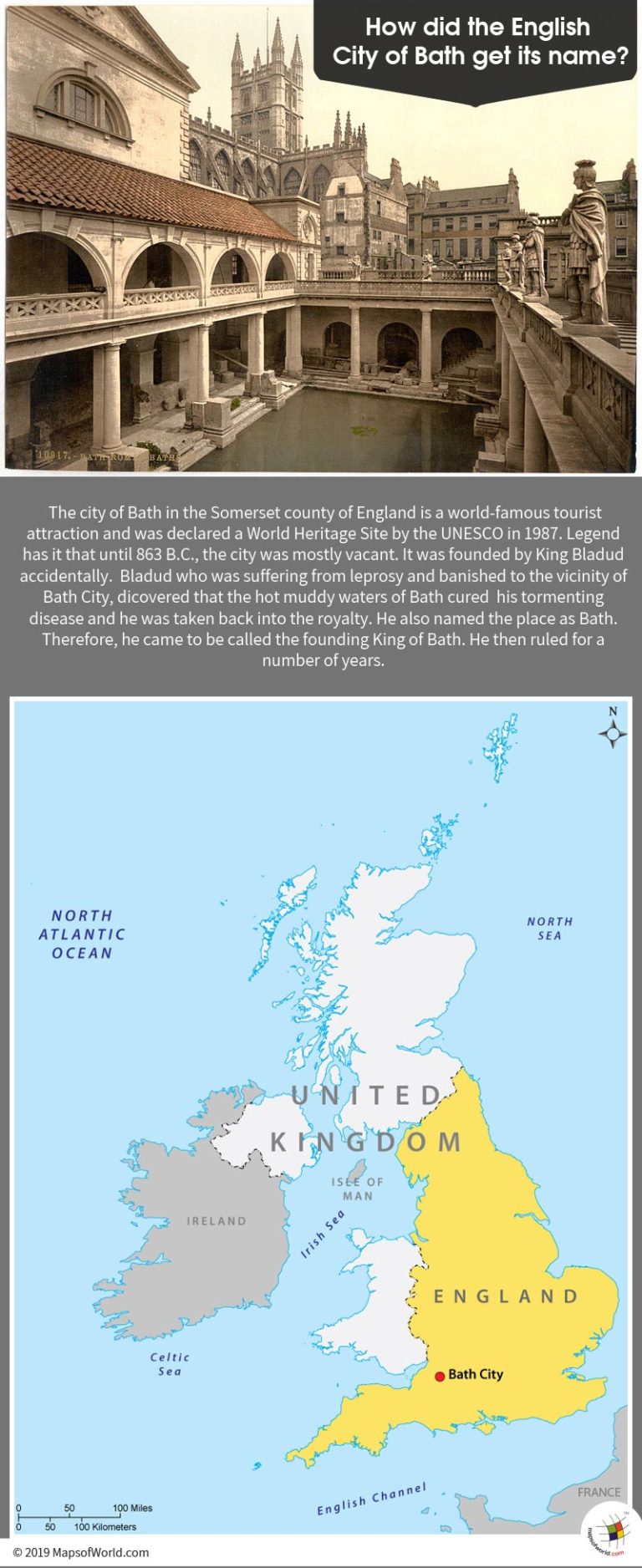 How Did the English City of Bath Get Its Name? - Answers