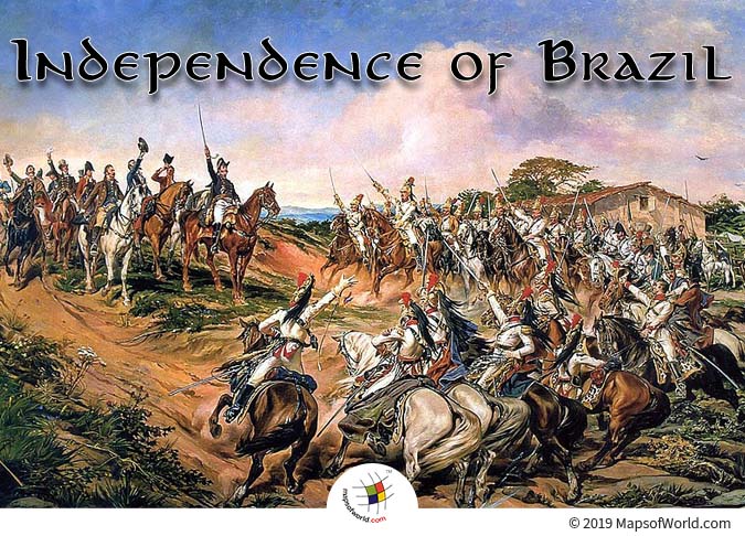 Brazil achieved the status of nationhood in 1825