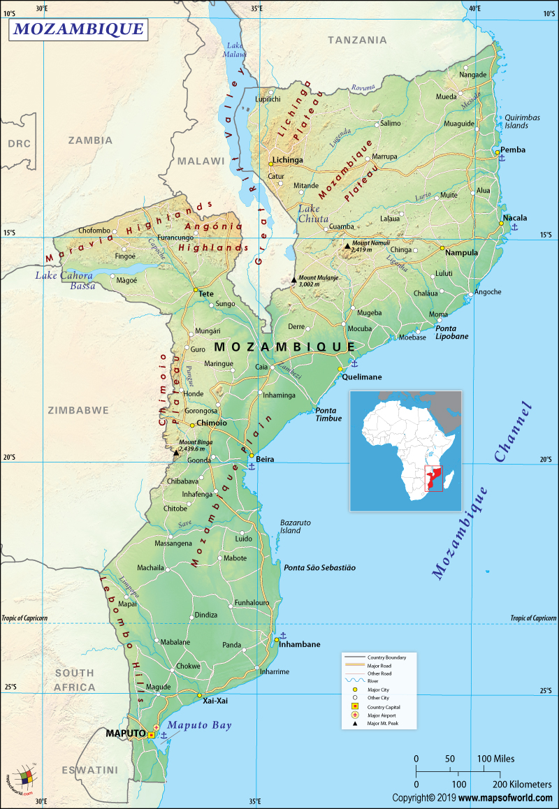 What are the Key Facts of Mozambique? - Answers