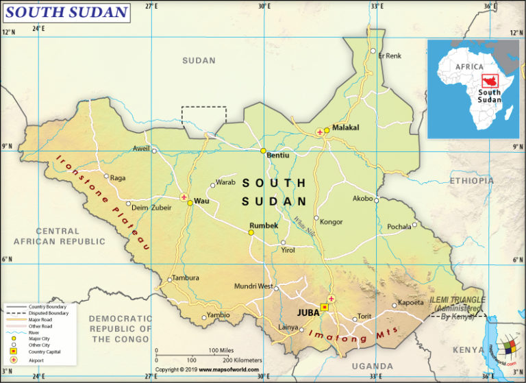 south sudan case study geography