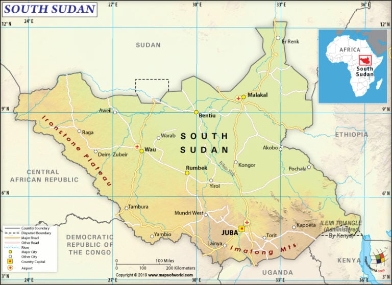 What are the Key Facts of South Sudan? - Answers