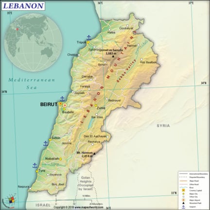 What are the Key Facts of Lebanon? | Lebanon Facts - Answers