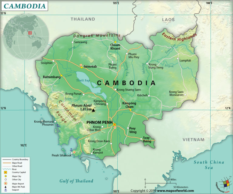 cambodia sea port map