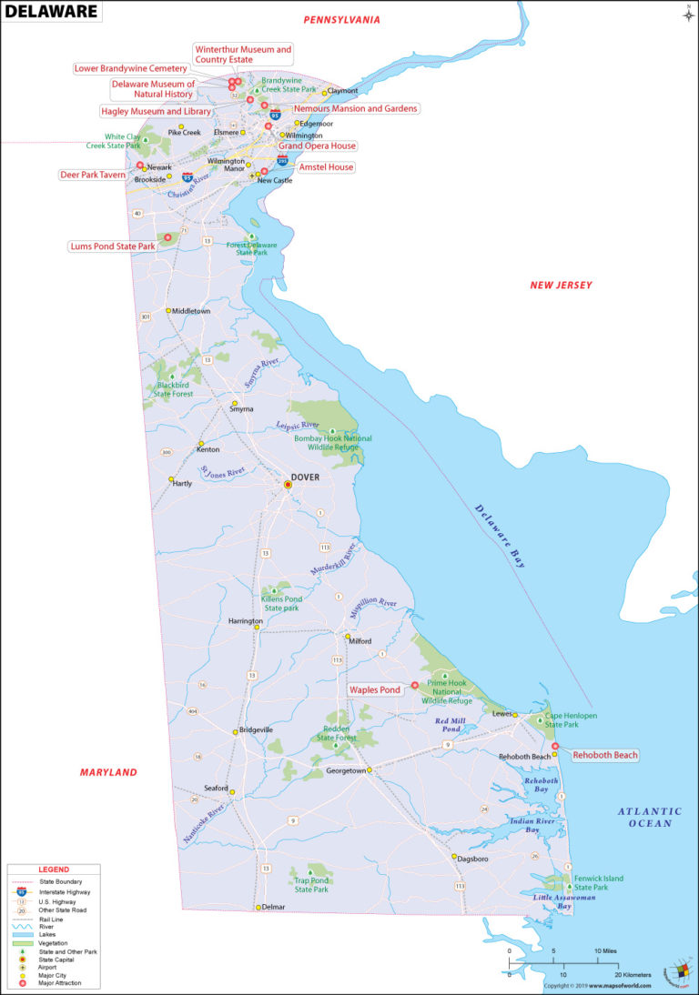 Map Of Delaware 768x1094 