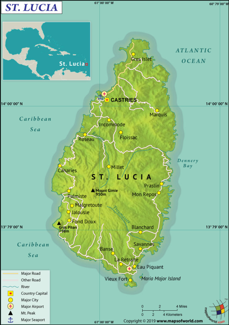 Map Of Saint Lucia 768x1086 