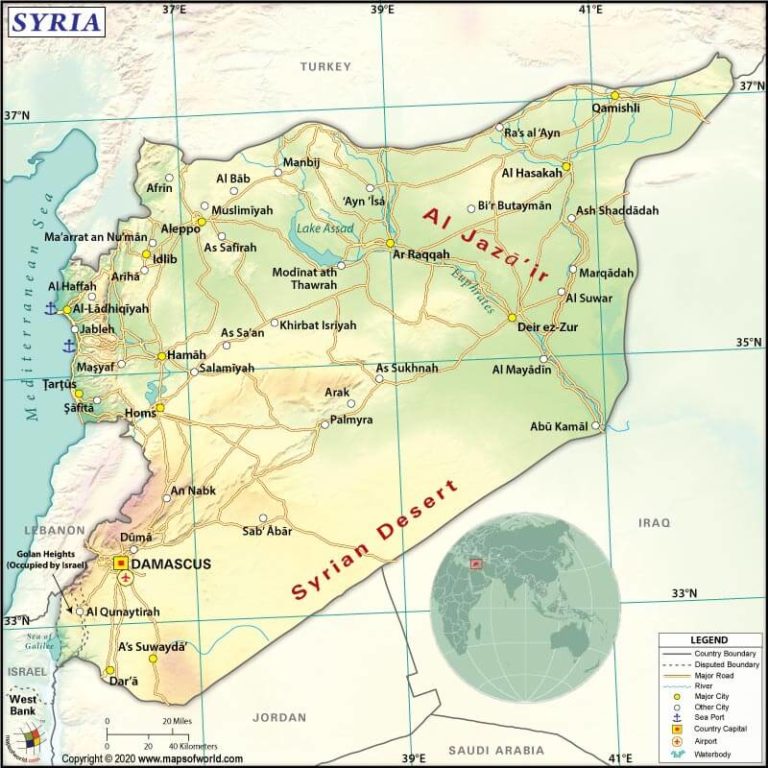 What Are The Key Facts Of Syria? | Syria Facts - Answers