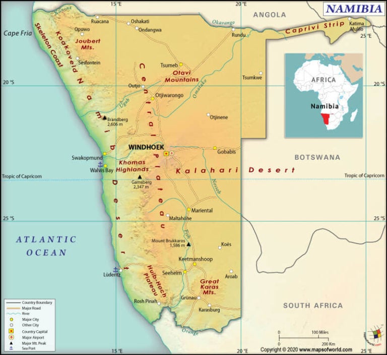 What Are The Key Facts Of Namibia Namibia Facts Answers 8470
