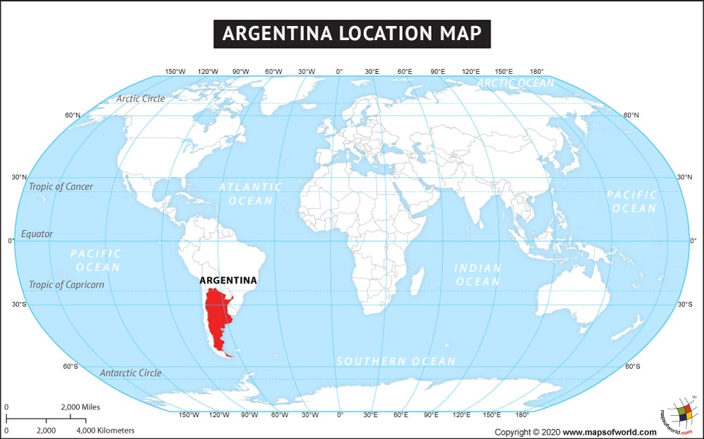 How do I change my location to Argentina?