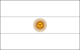 Blank Argentina Flag