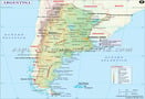 Argentina Map in Spanish