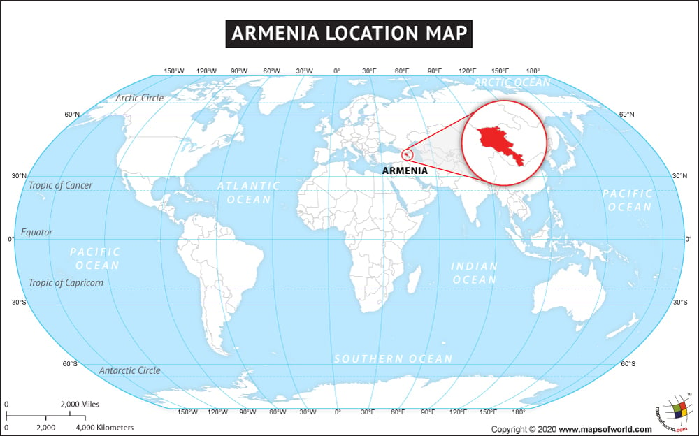 Where is Armenia located?