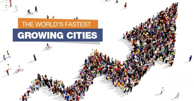 Top 10 Fastest Growing Cities Of The World | Around The World