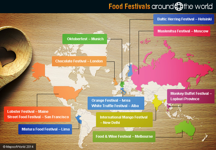 unique food festivals around the world