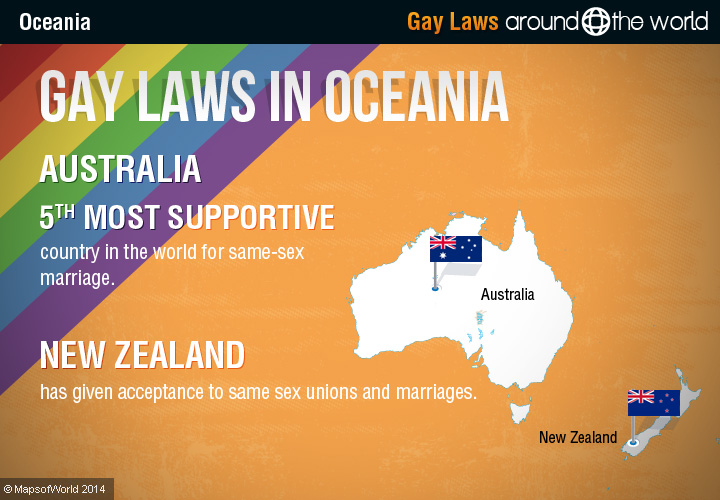 The State Of Gay Rights Around The World