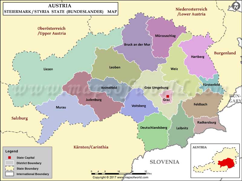 Steiermark Map