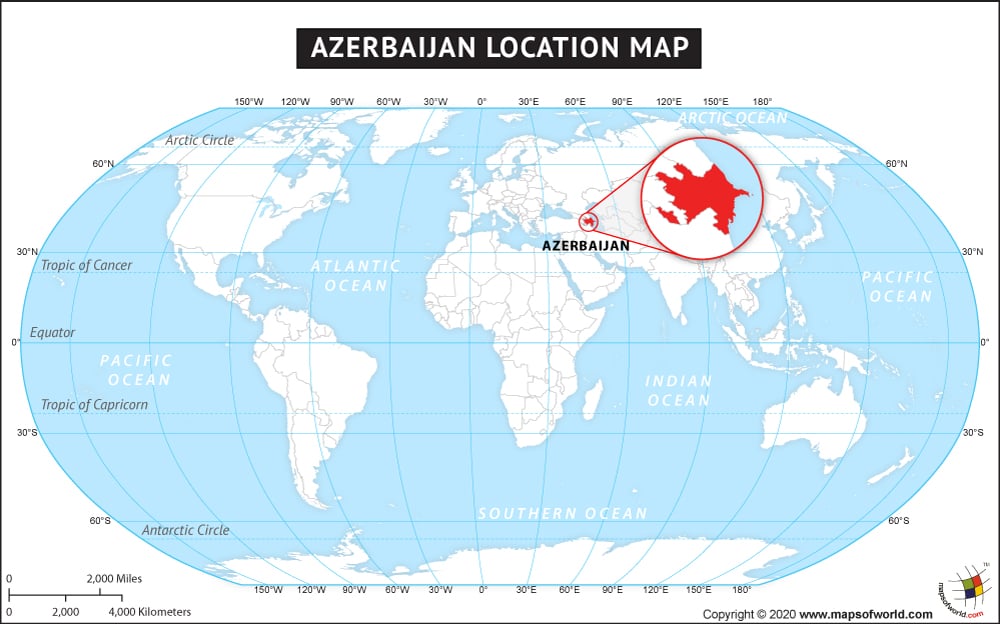 Where Is Baku On The World Map - Gretna Hildegaard