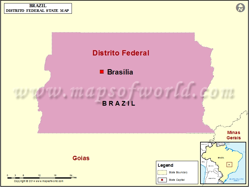 Distrito Federal Map