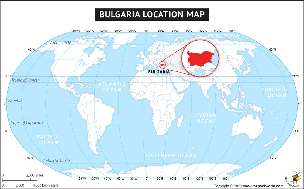 Where Is Bulgaria Located?
