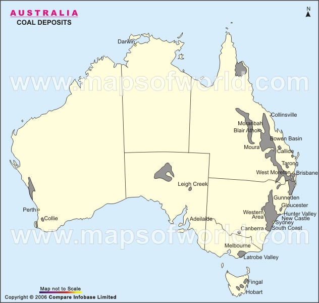 Australia Coal Deposits