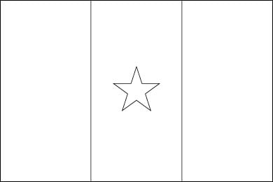 Blank Cameroon Flag
